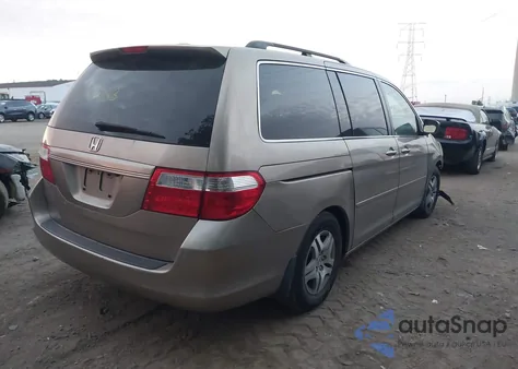 2007 Honda Odyssey Ex-L from USA, damaged, VIN 5FNRL38717B422324